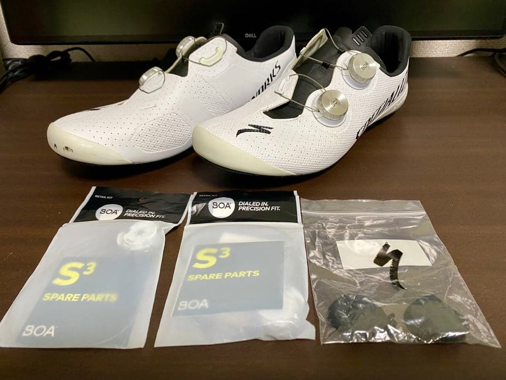 SPECIALIZED - 新品スペア部品一部分付き添い人 S-WORKS TORCH EU42（27糎）野球クラブ色