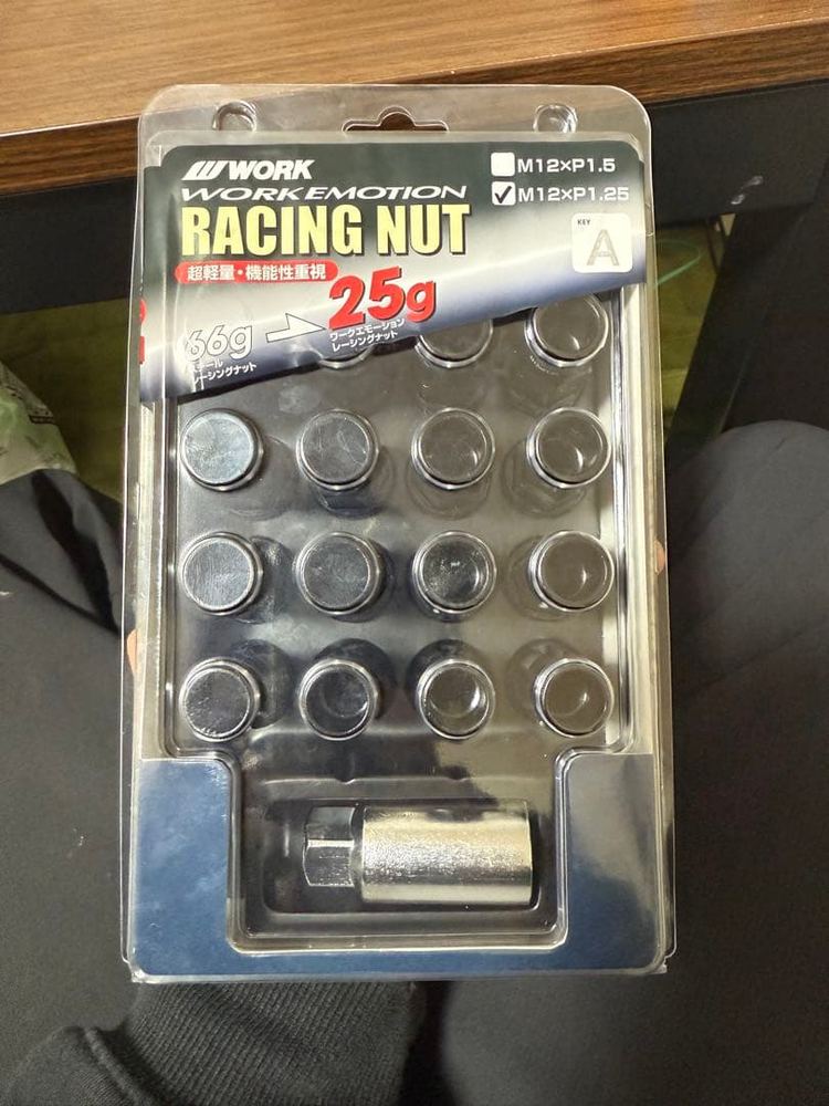 WORK EMOTION RACING NUT 1.25
