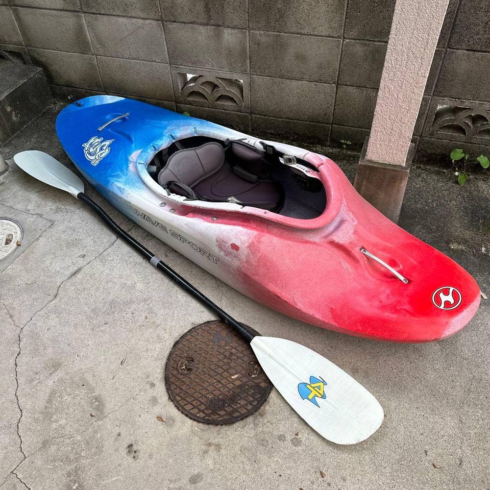 Jackson Kayak - WAVE SPORT FUSE48落ちこむリバー カヤック パドル他付