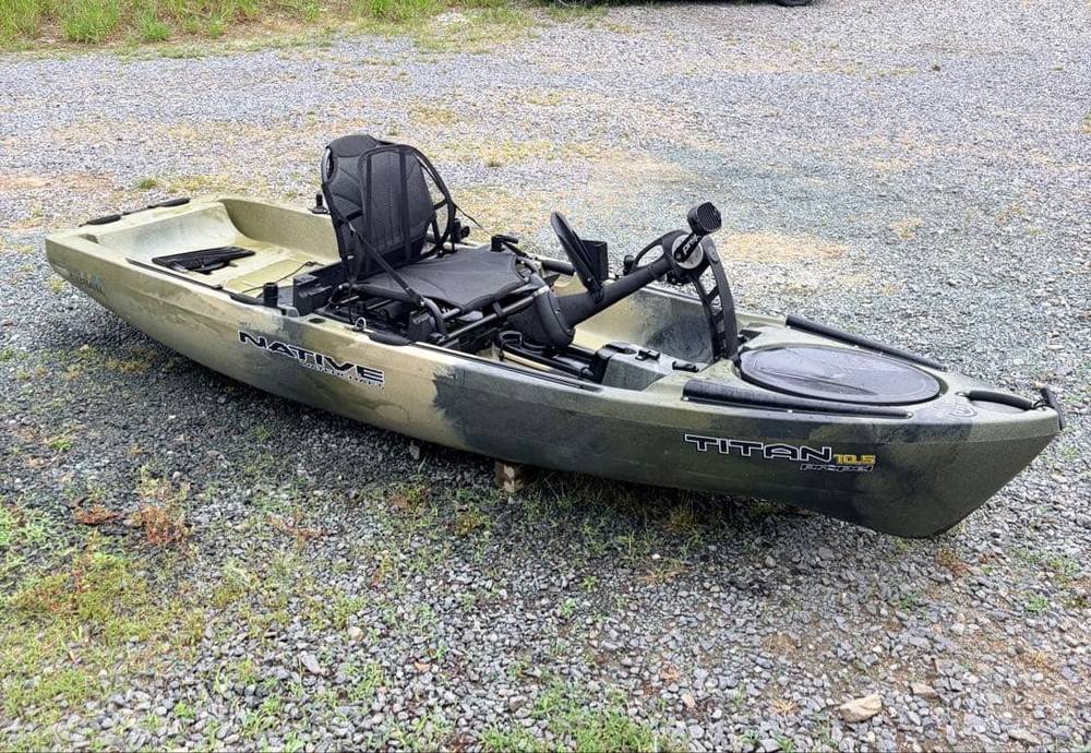 ネイティブウォータークラフトタイタン10.5 カヤックC-TUGドーリーセット