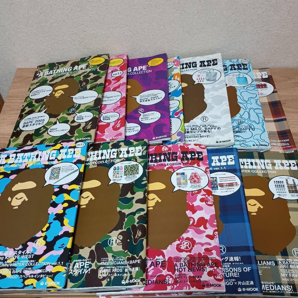 A BATHING APE - ABATHINGAPE 2005年〜2007年 smart人並み外れたまとめ上げる MOOK