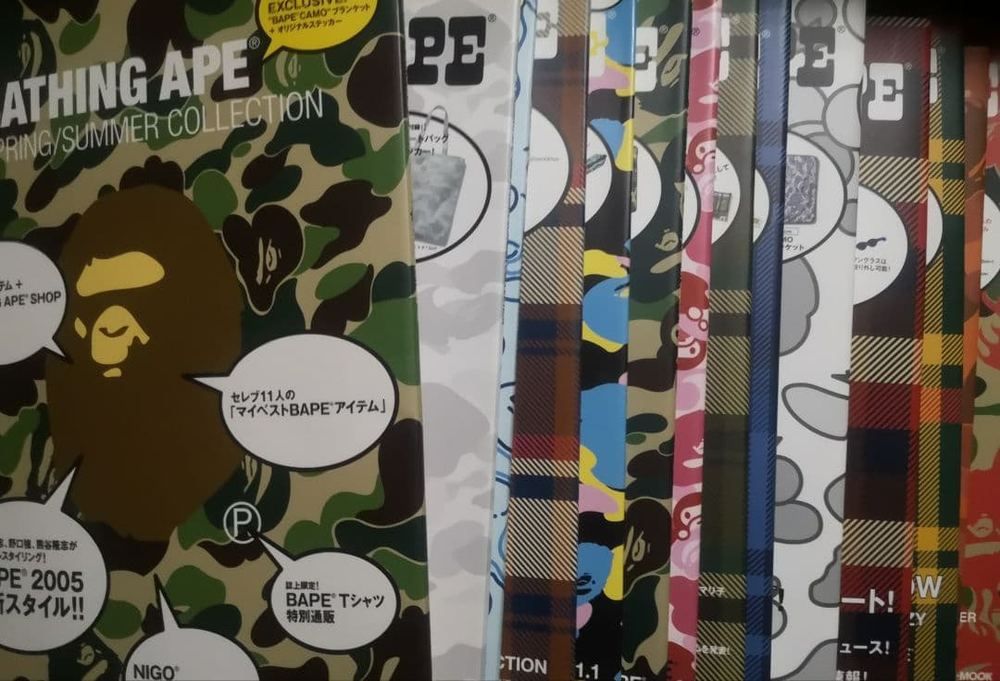 A bathing ape MOOK本 書き割り 2005〜2009