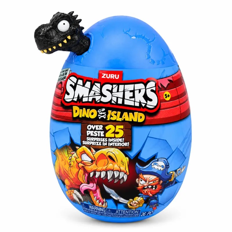 اسمشرز دایناسور کله مشکی مدل dino island کد 3015376
