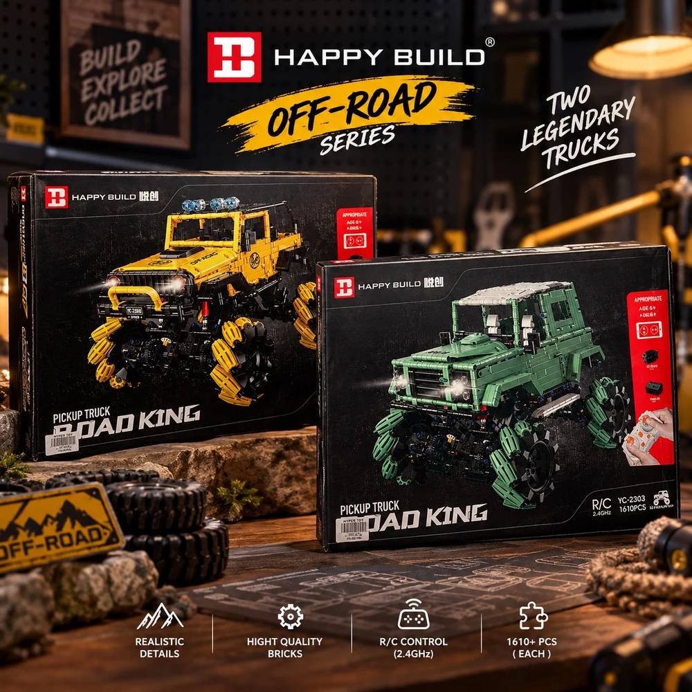 لگو تکنیکال کنترلی HAPPY BUILD مدل های 23037 & 23038
