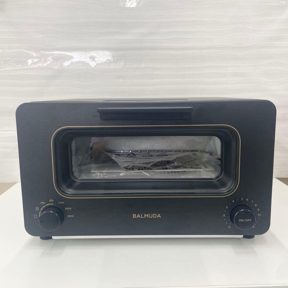 BALMUDA - バルミューダ 水蒸気トースター 黒いこと K11A-SE-BK