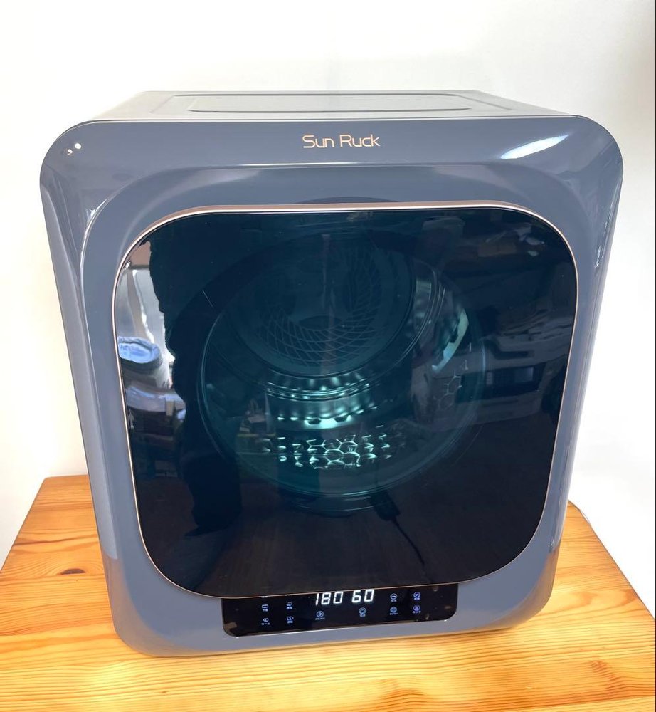 SUNRUCK - サンルック sr-asmn206 Sun Ruck 灯し火式御召しものかわき切る機 薄墨色