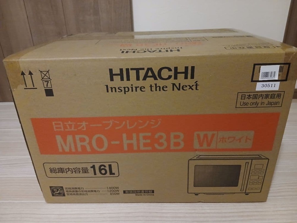 日立 - オーヴン領域 MRO-HE3B 16L 白いこと