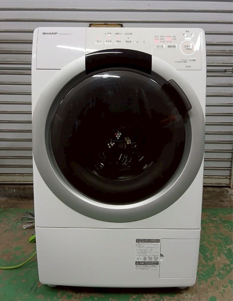SHARP - せつ然たる 膜鳴楽器式灯し火洗い濯ぎかわき切る機 ES-S7J-WL(2024年製)