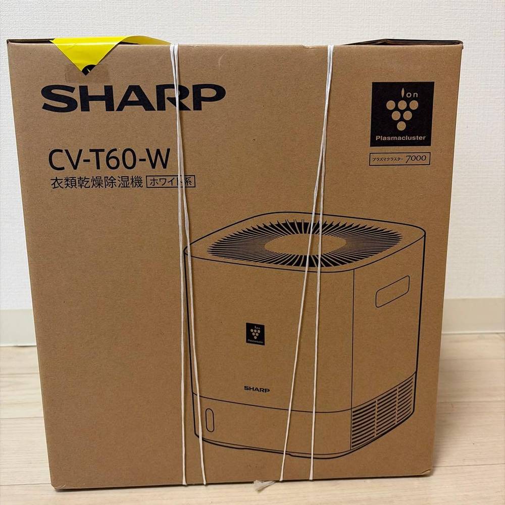 SHARP - せつ然たる御召しもの乾燥除湿機 CV-T60-W