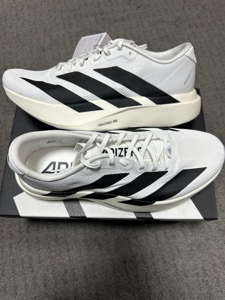 adidas - adizero evo slウーブン 27㎝ アディダス 駈けっくらシューズ