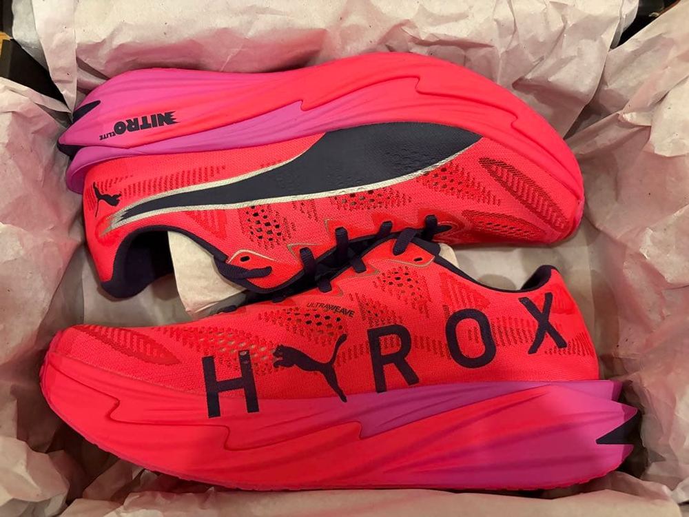 PUMA - メンズ27.5cm× HYROX ディヴィエイトニトロエリート4