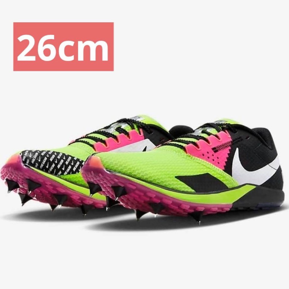 NIKE - Nike Rival XC 6 対戦相手 大地 スパイク 雄捻子 さくら色 26