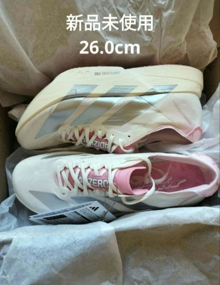 adidas - た*ー様 【新品26糎※オーク材ション】ADIZERO ADIOS PRO4