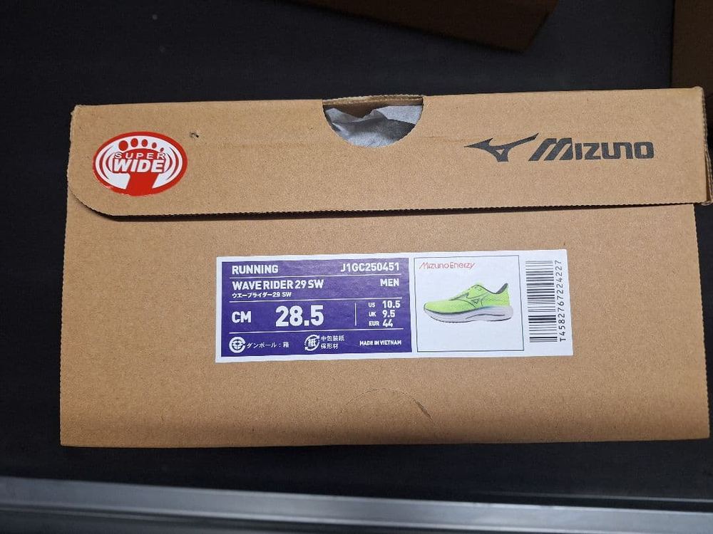 MIZUNO - Mizuno WAVE RIDER 29 SW 28.5糎