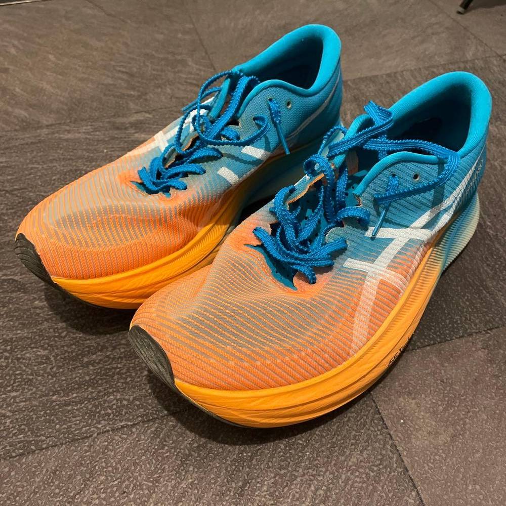 ASICS METASPEED SKY オレンジ色/青味