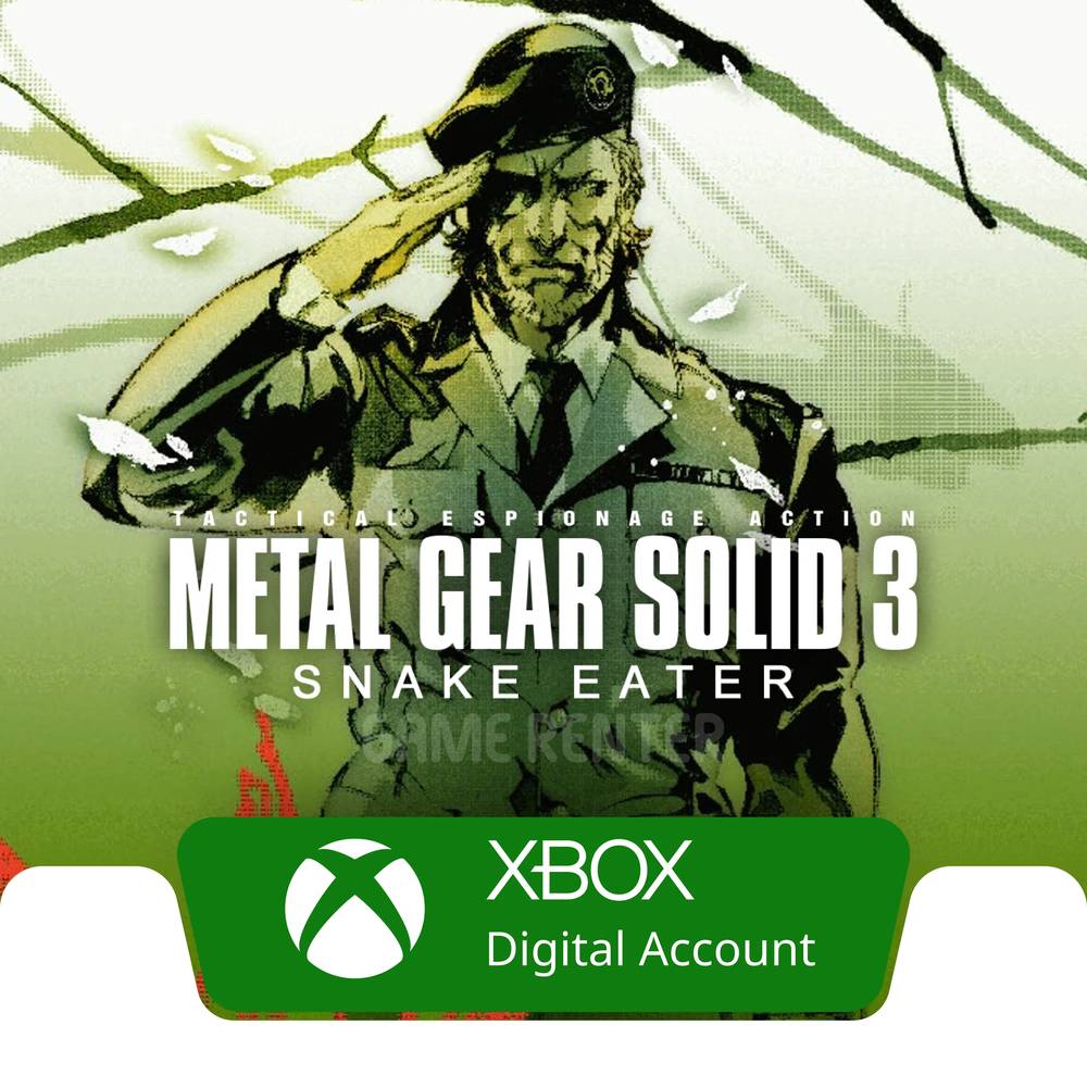 METAL GEAR SOLID 3: Snake Eater - Xbox