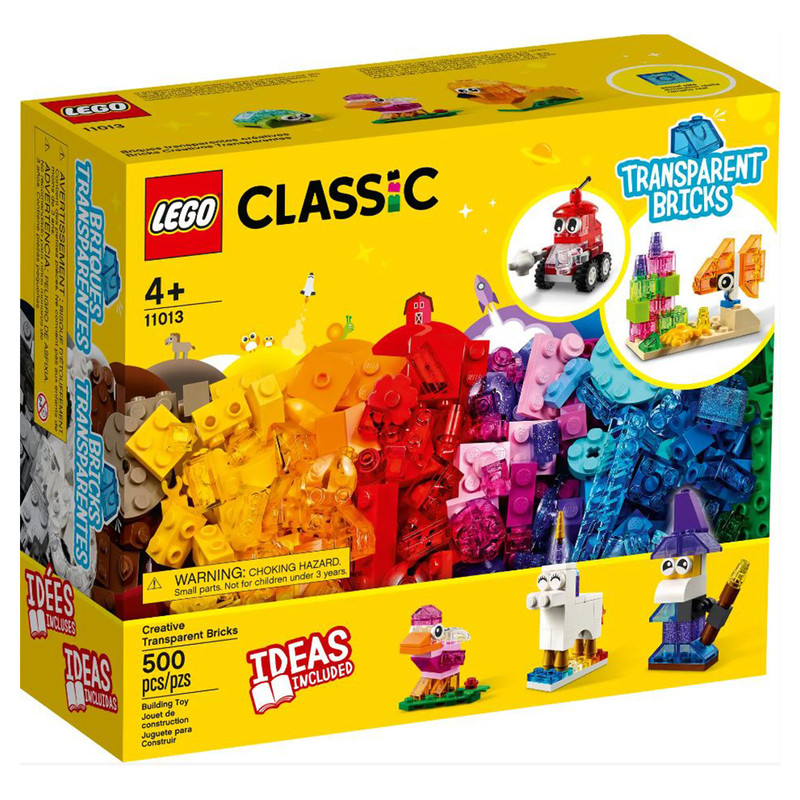 لگو سری کلاسیک مدل Creative Transparent Bricks کد 11013