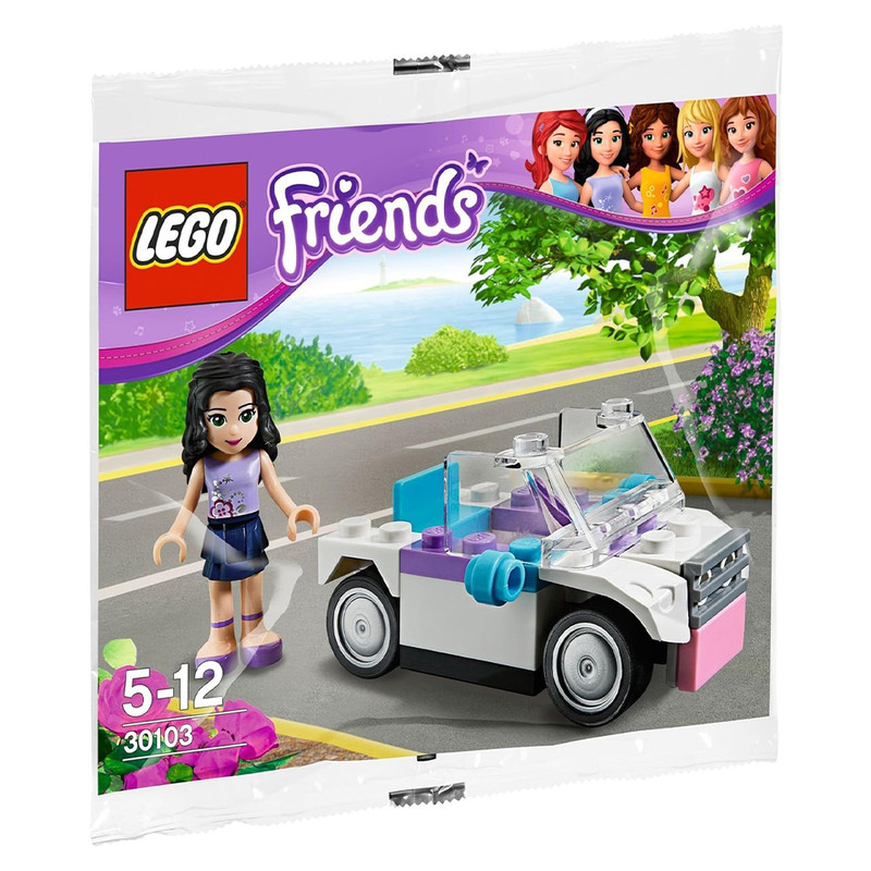 لگو سری Friends Emma with Car کد 30103