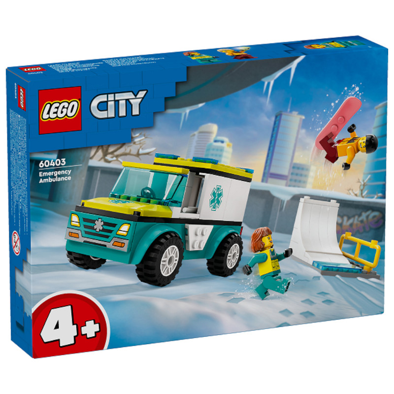 لگو سری Emergency Ambulance کد 60403