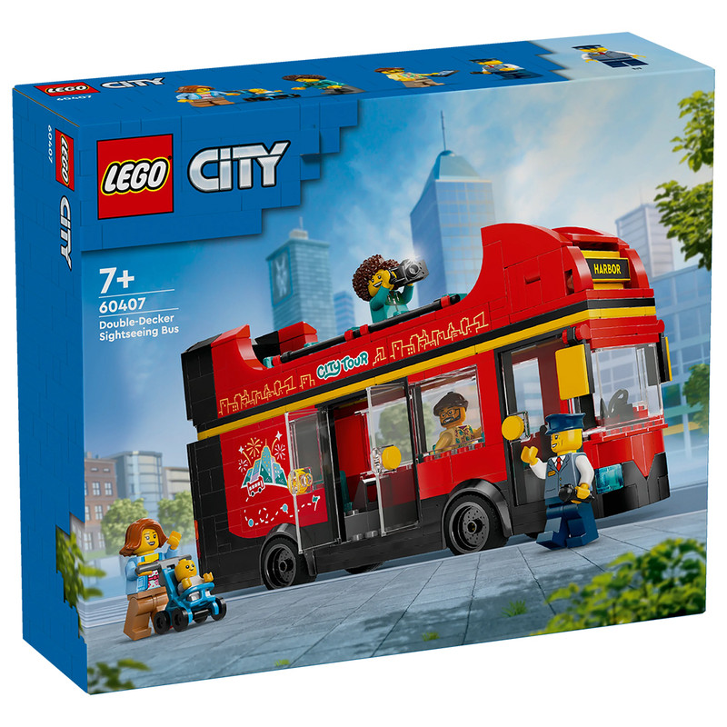 لگو سری Red Double-Decker Sightseeing Bus کد 60407