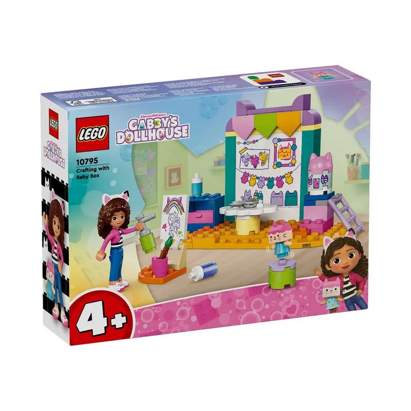 لگو سری Cabby's Dollhouse مدل Crafting With Baby Box کد 10795