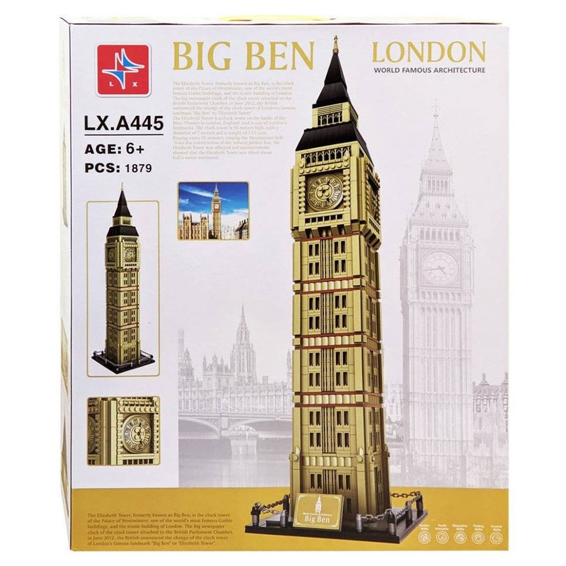 ساختنی 1879 قطعه ال ایکس مدل Big Ben کد 445