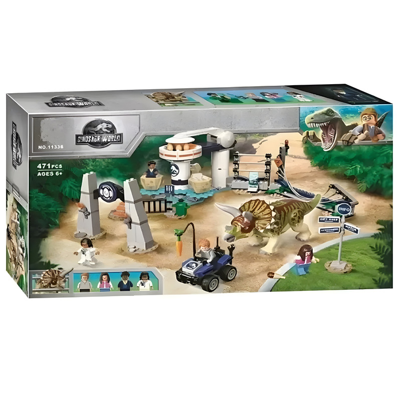 ساختنی 471 تکه مدل JURASSIC WORLD کد 11336