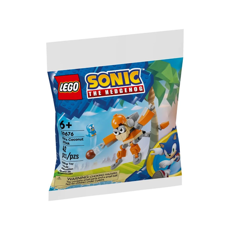 لگو سری Sonic مدل Kiki’s Coconut Attack