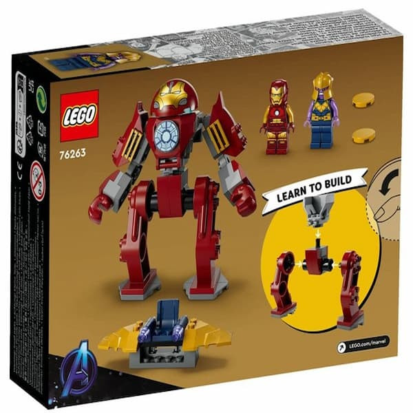 لگو 66 تکه سری مارول مدل Iron Man Hulkbuster کد 76263