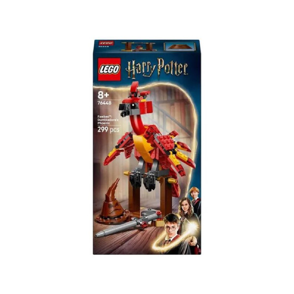 لگو 299 تکه سری هری پاتر مدل Fawkes Dumbledore’s Phoenix کد 76448