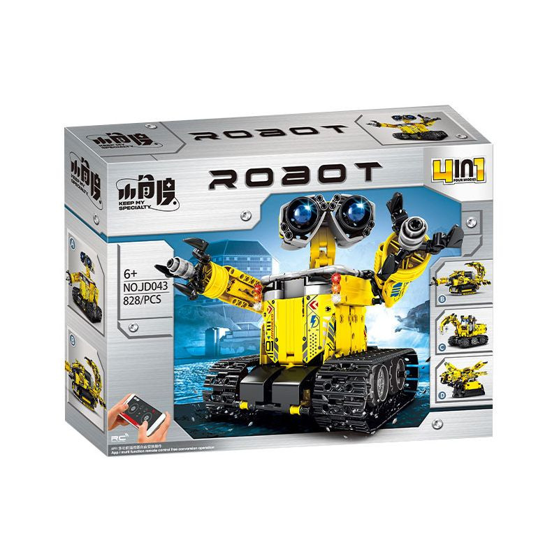 ساختنی 828 تکه مدل والی طرح Wall E