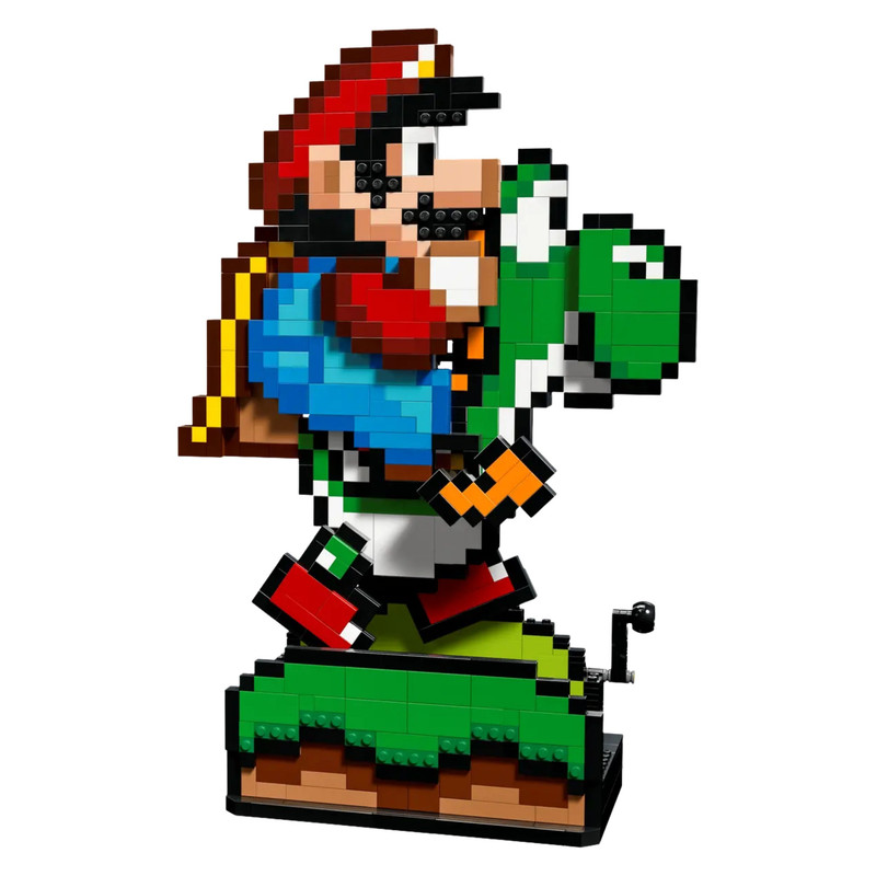 لگو سری Super Mario World مدل Mario & Yoshi کد 71438
