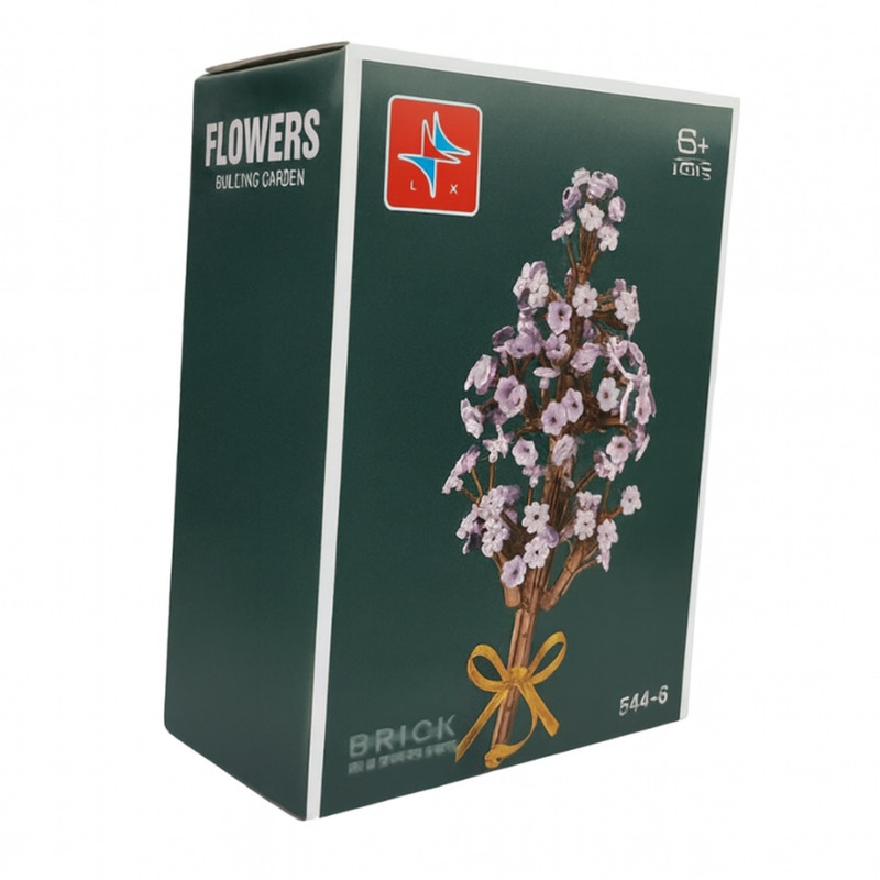 ساختنی 90 تکه ال ایکس طرح گل کیهانی کد 544-6