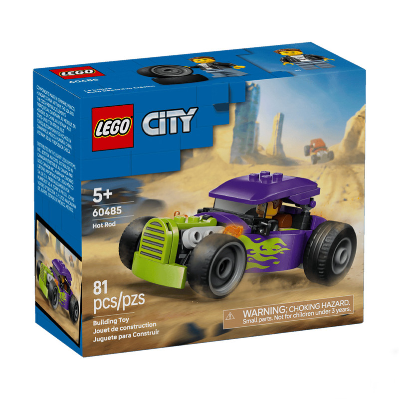 لگو ۸۱ تکه سری City مدل Hot Rod کد 60485