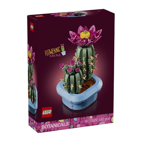 لگو 482 تکه مدل Botanical Collection Flowering Cactus 11509