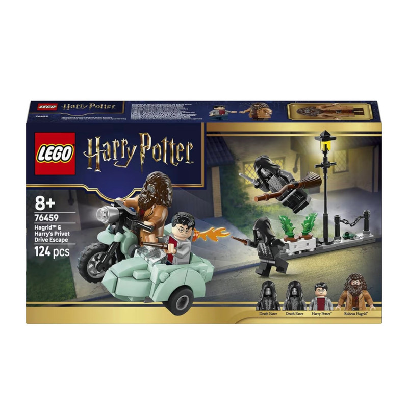 لگو 124 تکه سری هری پاتر مدل Hagrid & Harry's Privet Drive Escape کد 76459