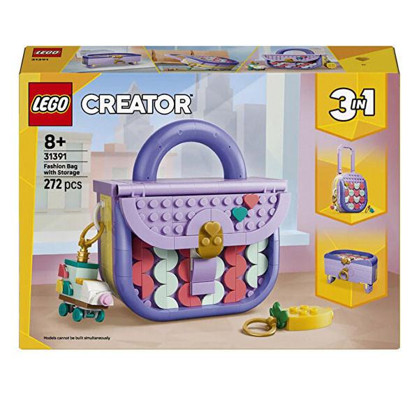 لگو 272 قطعه سری کریتور مدل Storage Box Design Bag کد 31391