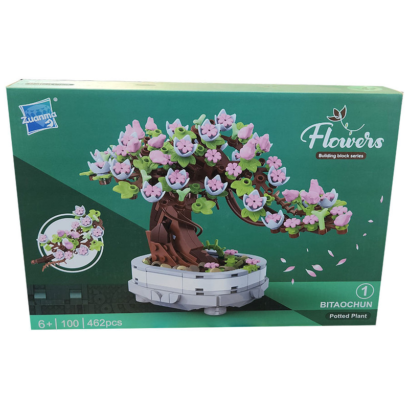 ساختنی 442 تکه زوانما مدل Flowers کد 100
