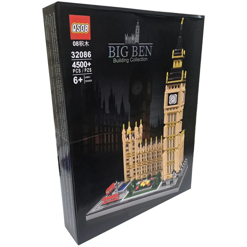 ساختنی 4500 تکه کیو اس مدل BIG BEN BUILDING COLLECTION کد 32086