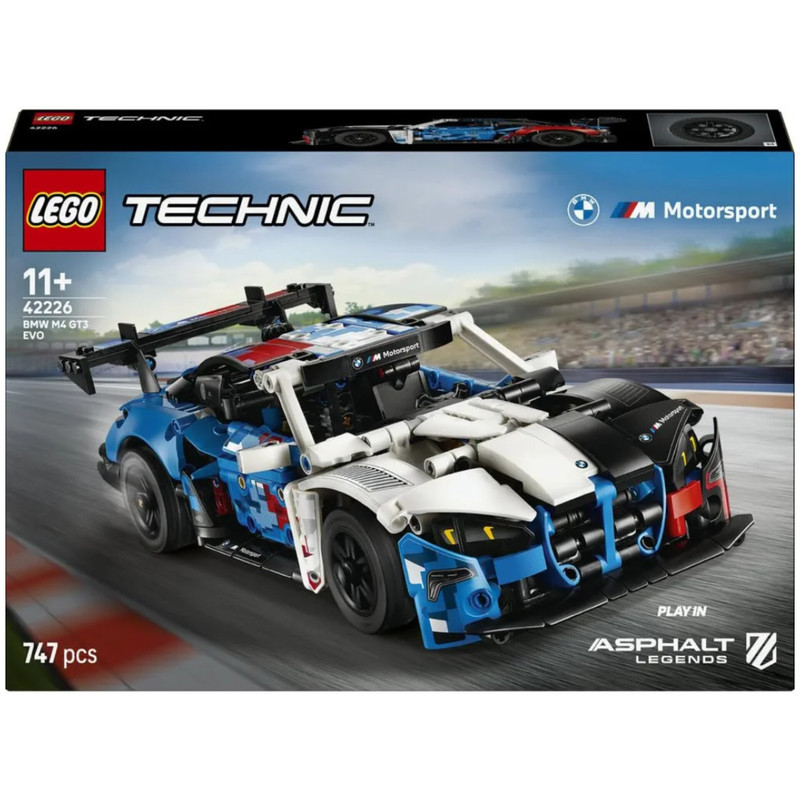 لگو ۷۴۷ تکه سری تکنیک مدل BMW M4 GT3 EVO Race Car کد 42226