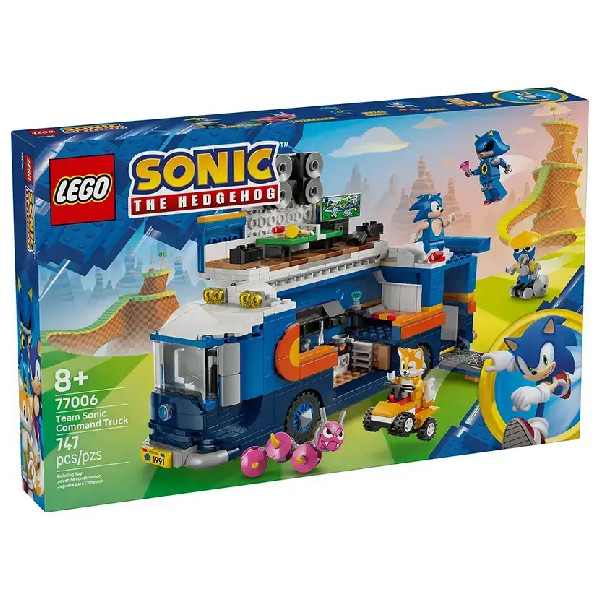 لگو 747 تکه سری سونیک مدل Team Sonic Command Truck کد 77006