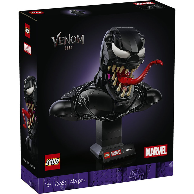 لگو 413 تکه سری قهرمانان مارول مدل Venom Bust کد 76356