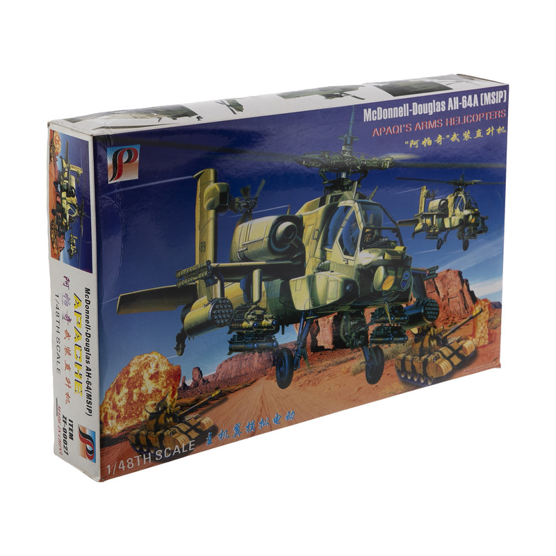ساختنی مدل هلی کوپتر آپاچی McDonnell-Douglas AH-64A(MSIP) کد 3026