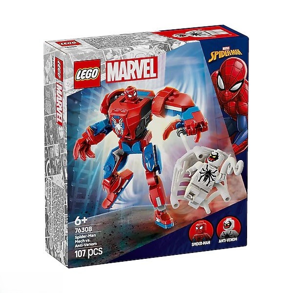 لگو سری Marvel مدل Spider-Man Mech vs. Anti-Venom کد 76308
