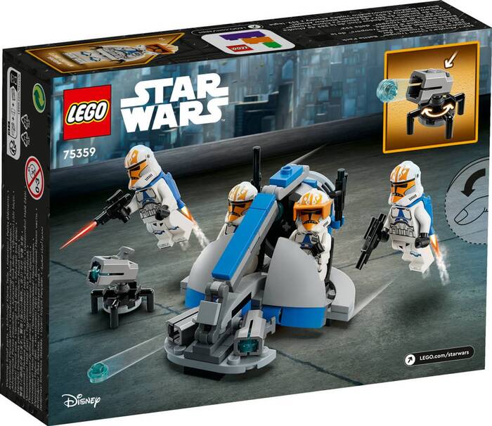 لگو Star Wars 332nd Ahsoka’s Clone Trooper Battle Pack کد 75359