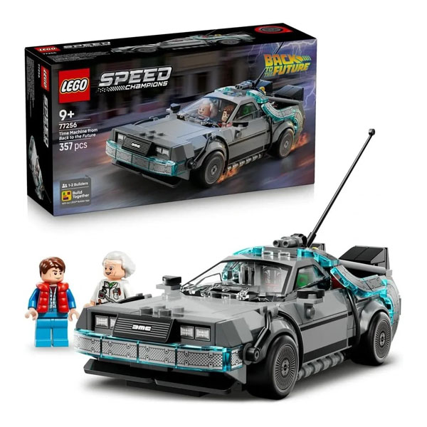 لگو سری اسپید مدل Time Machine from Back to the Future کد 77256