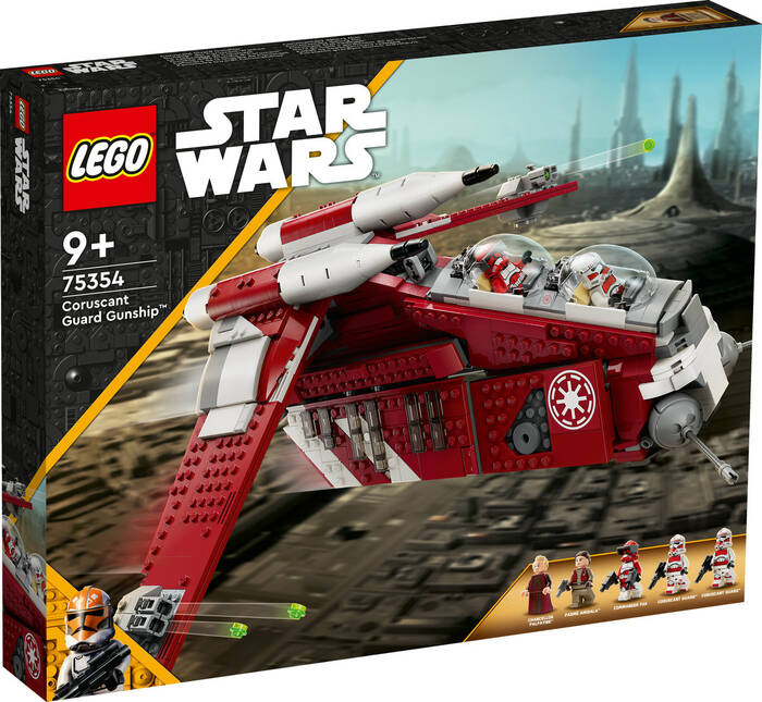 لگو Star Wars Coruscant Guard Gunship Set کد 75354