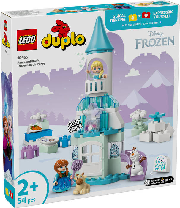 لگو DUPLO Disney Anna and Elsa’s Frozen Castle Party کد 10455