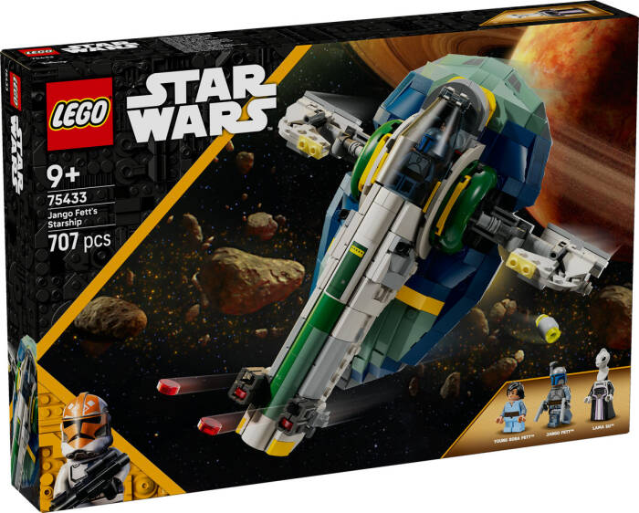 لگو Star Wars Jango Fett’s Starship کد 75433