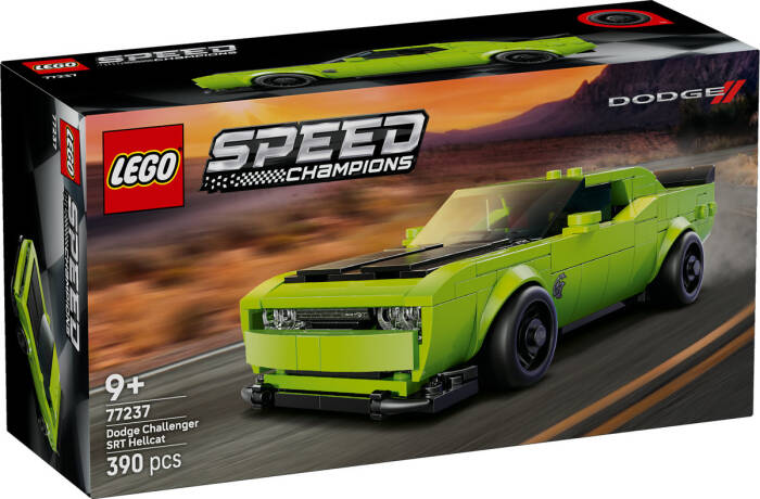 لگو Speed Champions Dodge Challenger SRT Hellcat Sports Car Set کد 77237